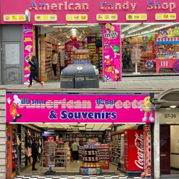 Oxford Street rekent af met snoepwinkelplaag